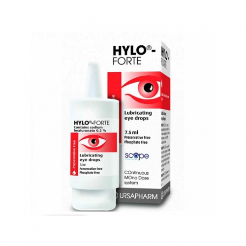 Hylo-Forte Eye Drops Preservative Free 7.5ml